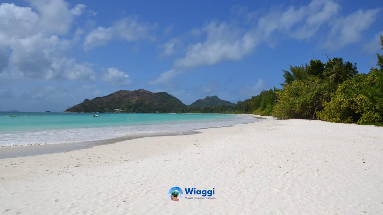 spiaggia bianca Grand Anse Beach, Praslin (Seychelles)